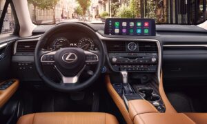 Lexus RX 450h, dash